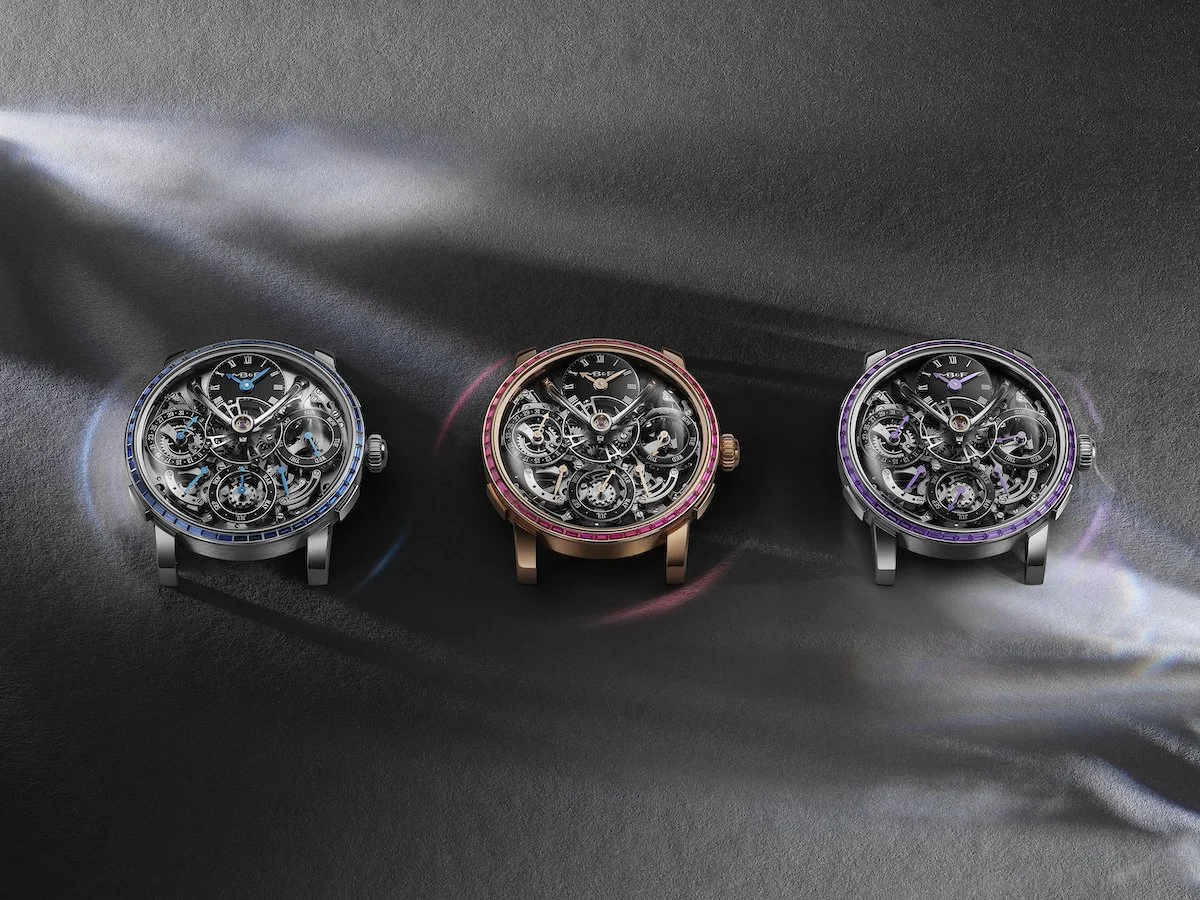 Introducing: MB&amp;F LM Perpetual Chromatic Editions with Baguette Gemstone Bezels
