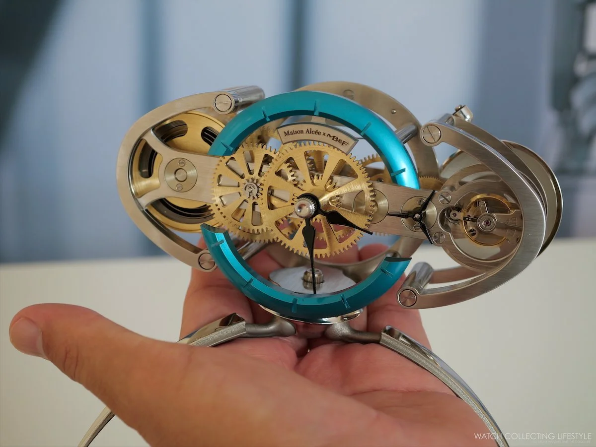 Insider: Maison Alcée x MB&F Nostromo—The CHF 12,000 Clock You Assemble Yourself