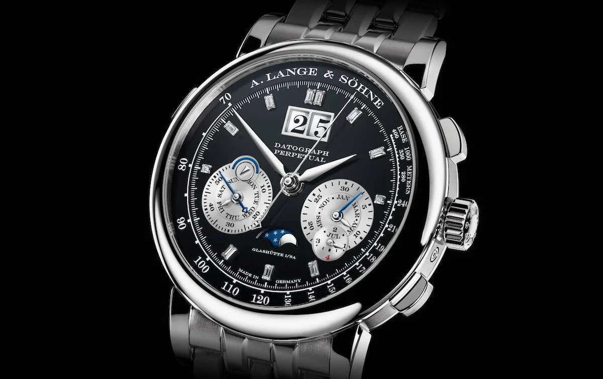 Introducing: A. Lange & Söhne Datograph Perpetual in Platinum—Fifty Pieces, Eleven Diamonds, One Platinum Bracelet