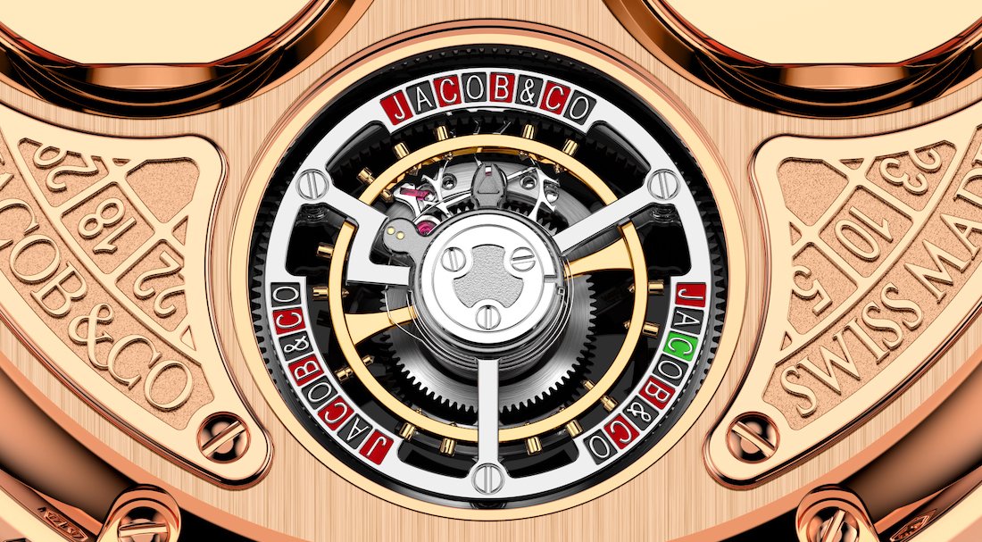 Jacob & Co. Launches Playful and Unique Casino Roulette Tourbillon Watch