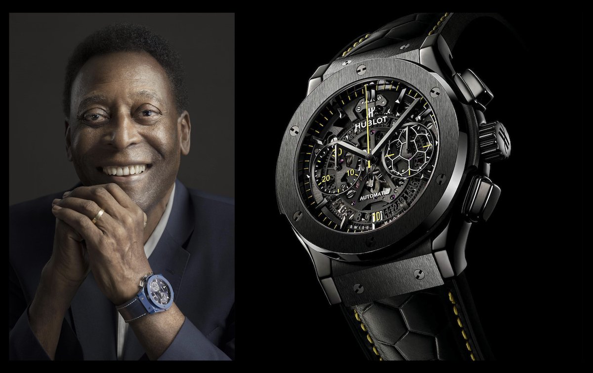 Breaking News: RIP Pelé. Two Hublot Classic Fusion Chronographs
