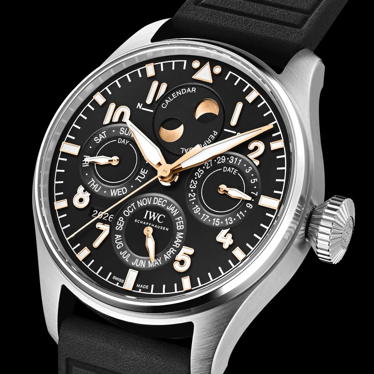 Introducing: IWC Big Pilot's Watch Perpetual Calendar ProSet 140 Years Mercedes-Benz—A New Chapter for the Perpetual Calendar — WATCH COLLECTING LIFESTYLE