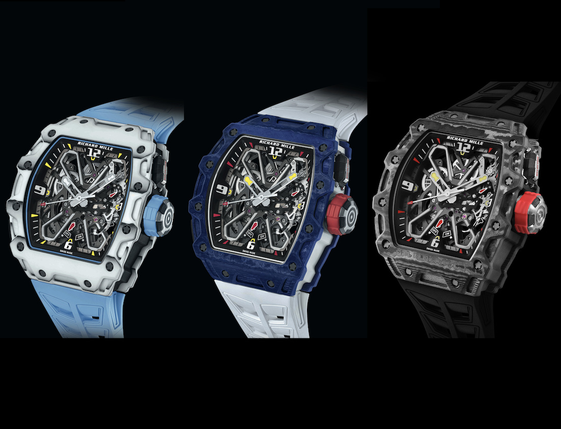 Rm 35 Rafa Nadal Wrist Watch Richard Mille Rafael Nadal Blue Best