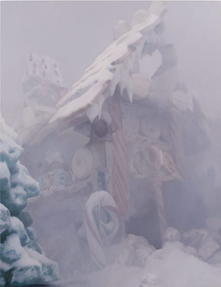  Relic , 2007. Oil on linen. 65" * 60"