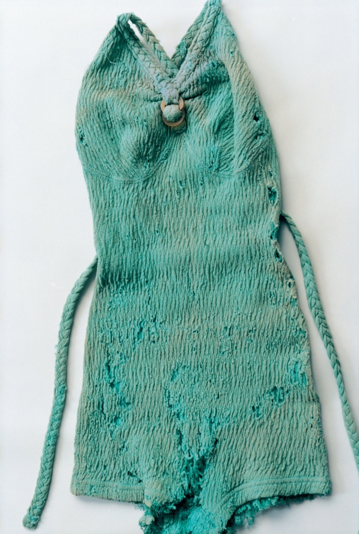 Bathing suit in mint green