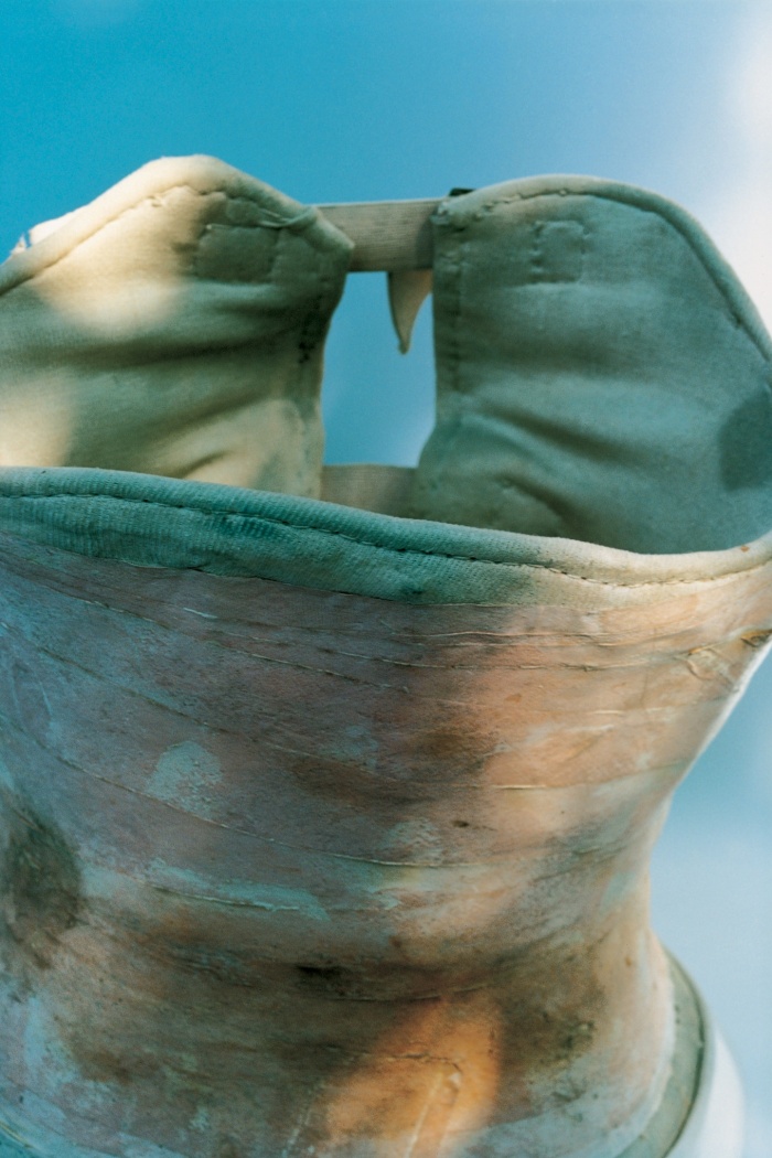 One of the corsets worn by Kahlo