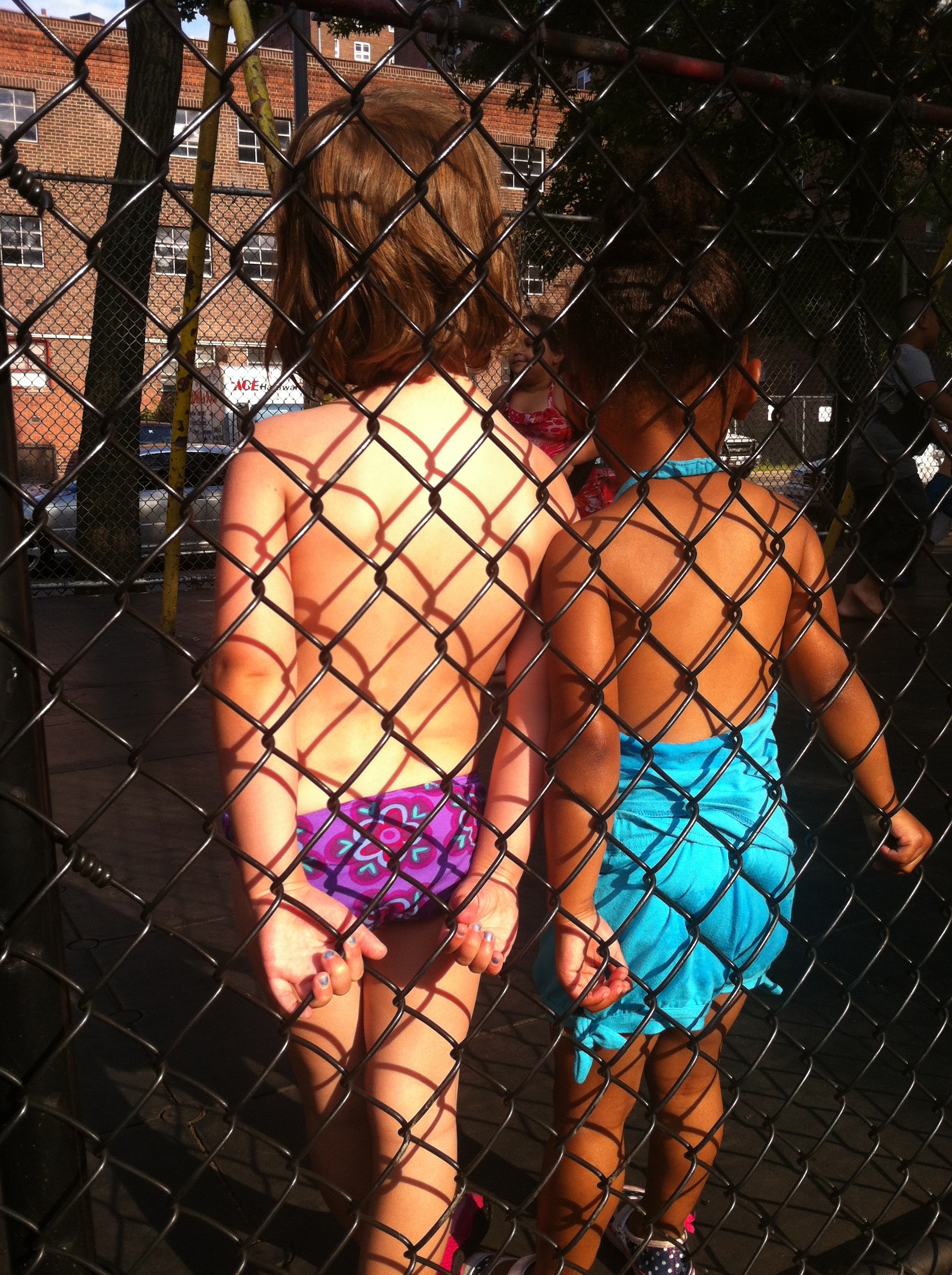 NYC Kids 2012- backyard strangers