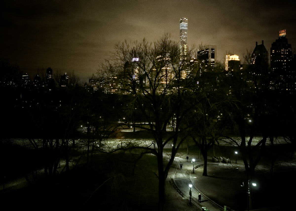 "Central Park at Night"