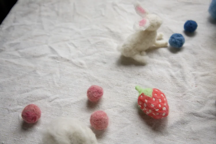 needle felting, french general