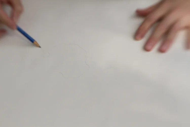 susan, sketching