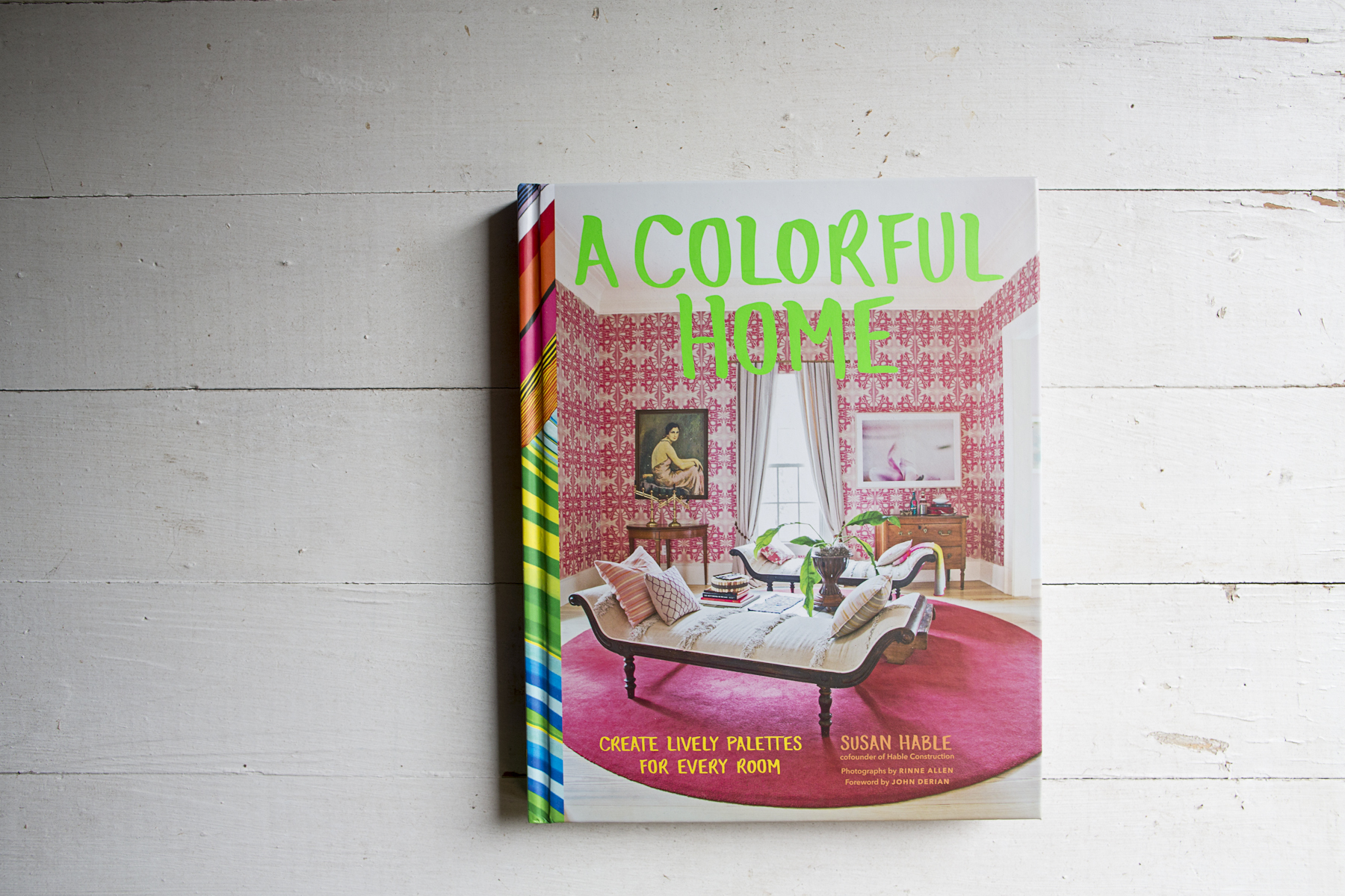 book: a colorful home