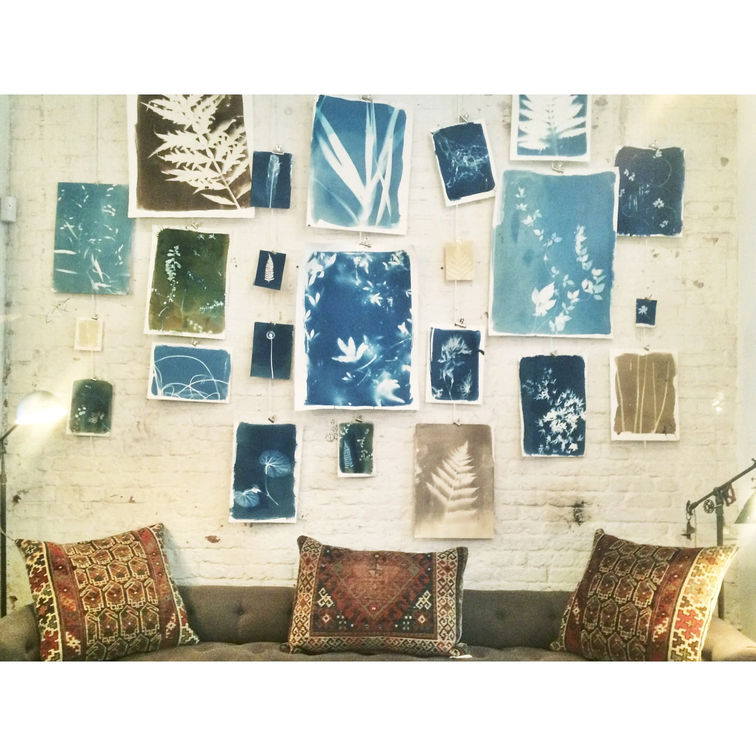 installation view, john derian, nyc