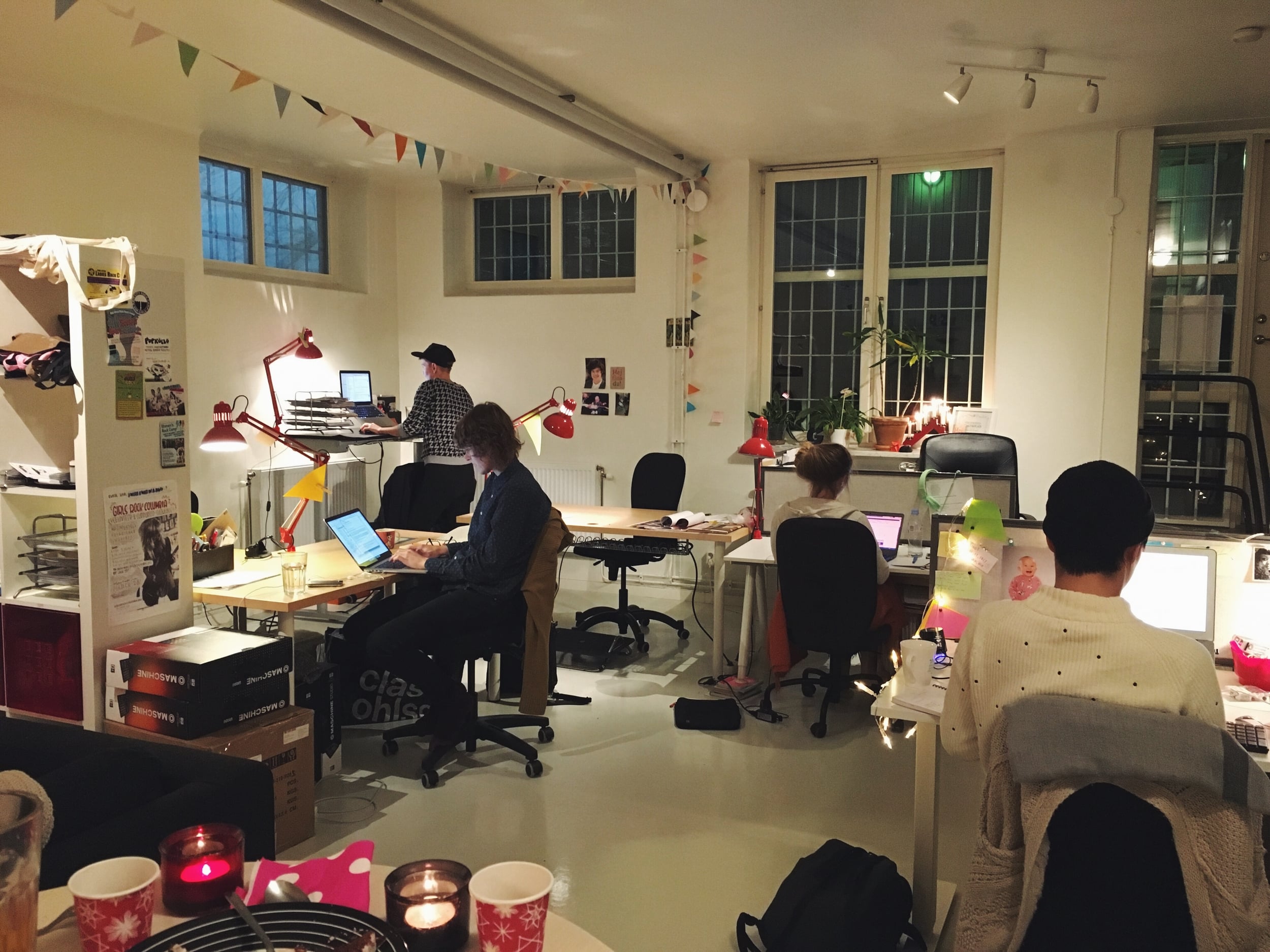 Popkollo headquarters.