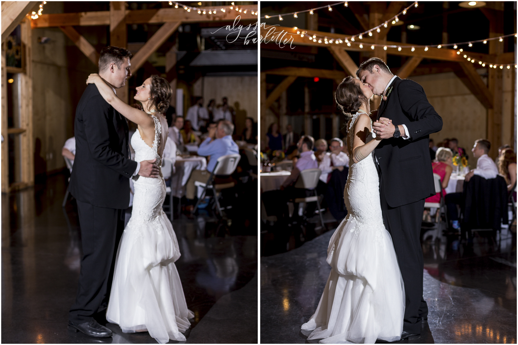 kansas city wedding budget mahaffie reception bride groom first dance