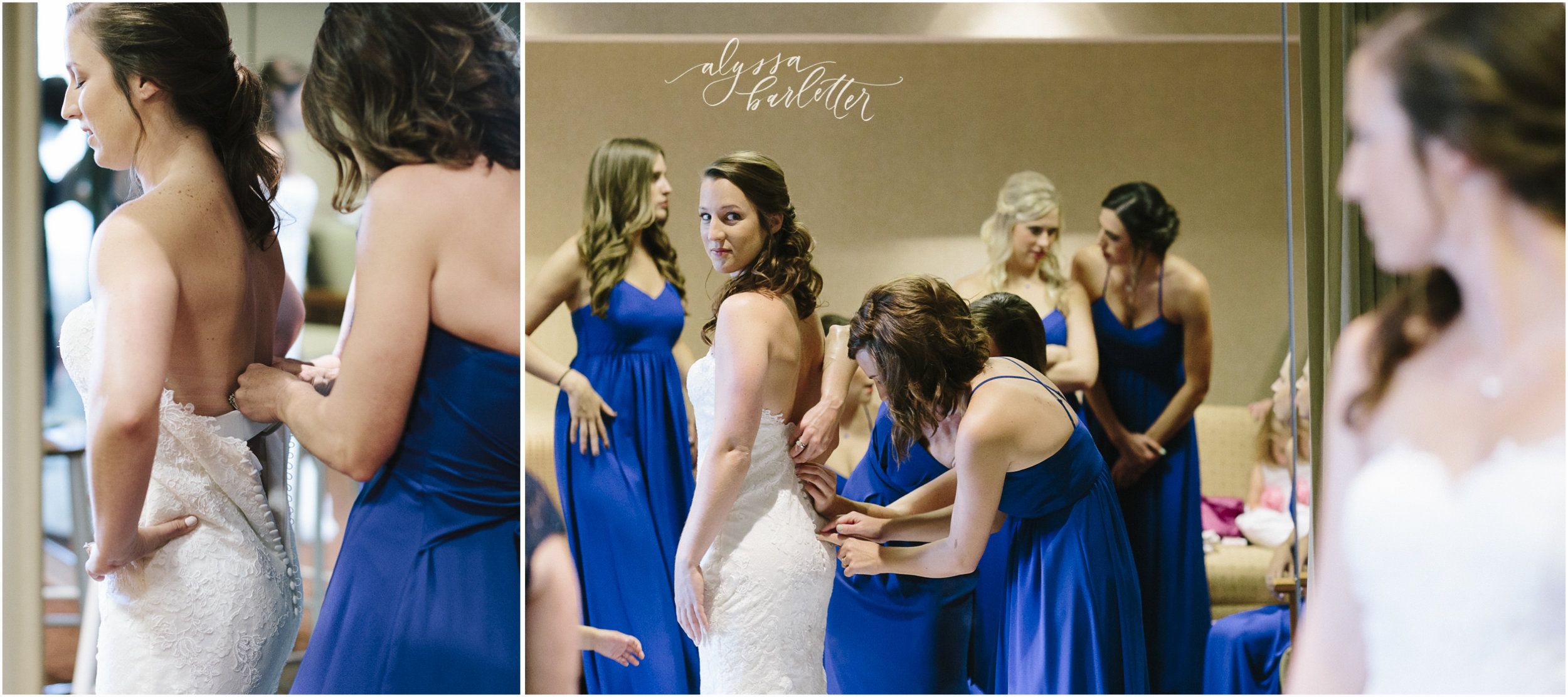 kansas city wedding photography catholic church visitation getting ready dress