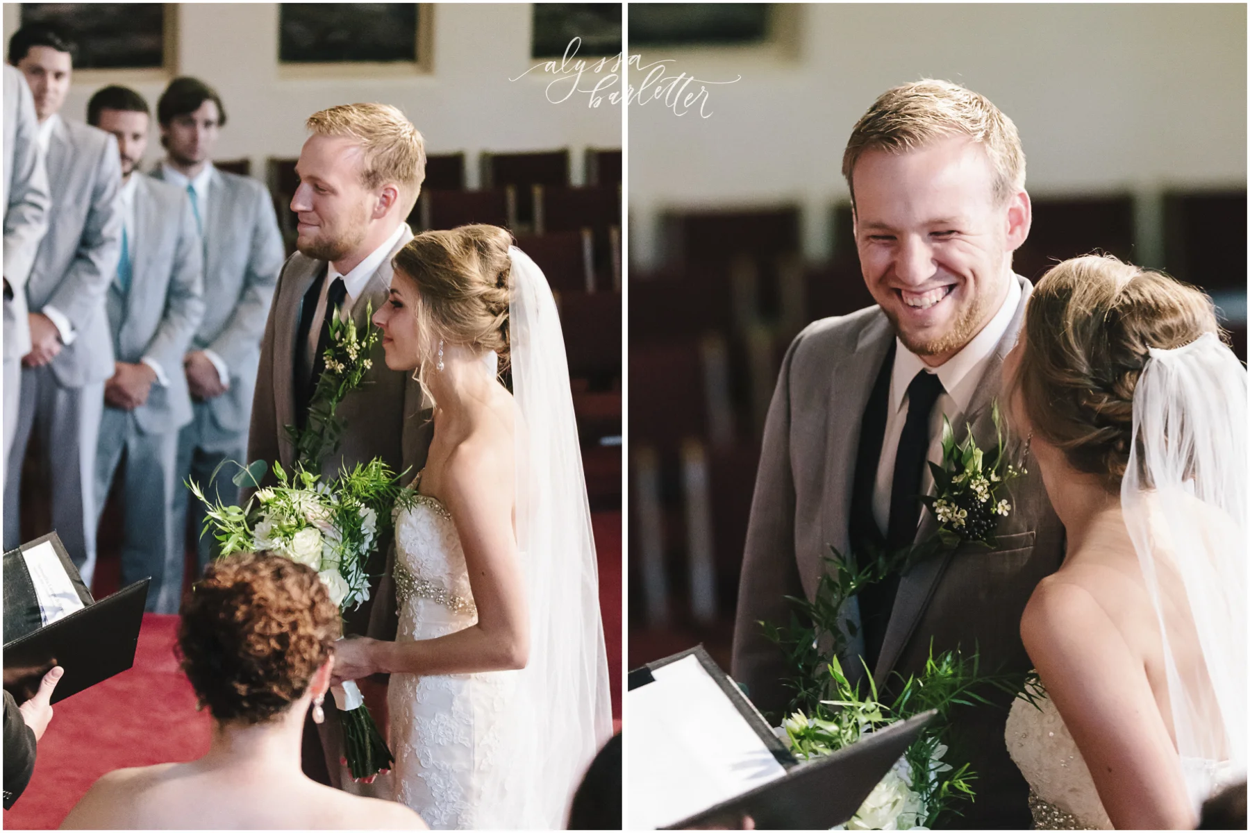 kansas city wedding photographer redeemer church midtown ceremony