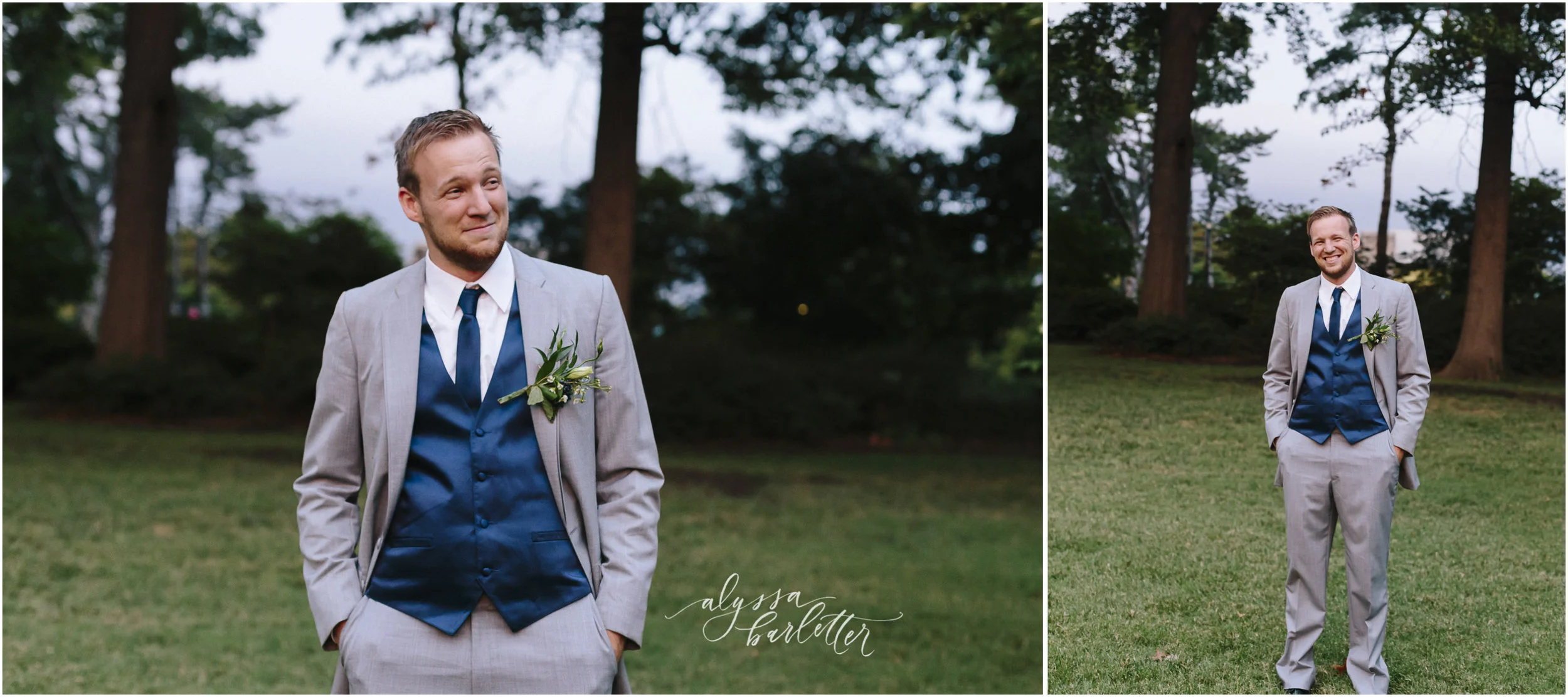 kansas city wedding photographer loose park groom portraits