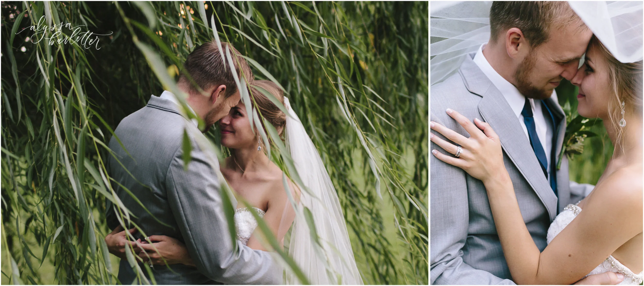 kansas city wedding photographer loose park bride groom bridesmaids groomsmen bridal party portraits