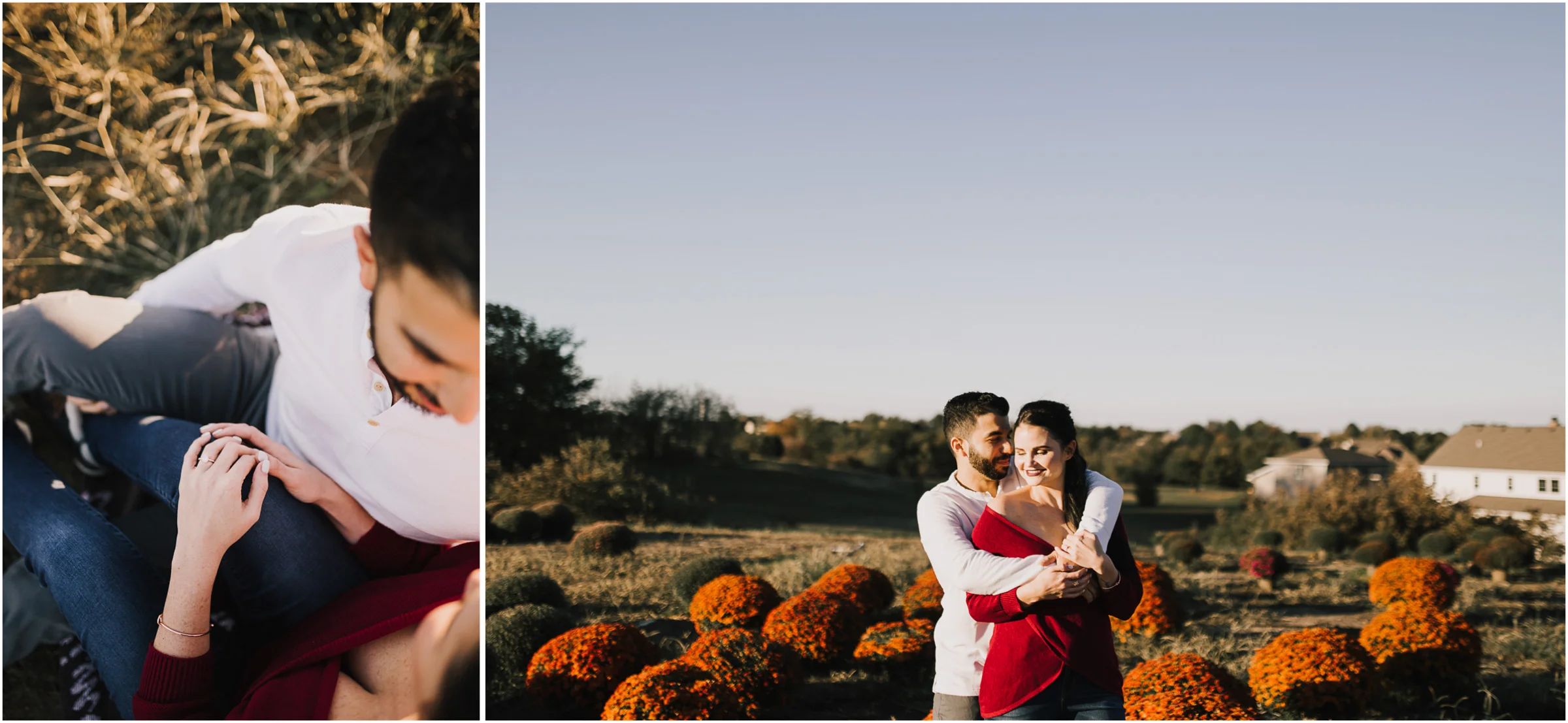alyssa barletter photography fall pumpkin patch engagement photos sunset-8.jpg