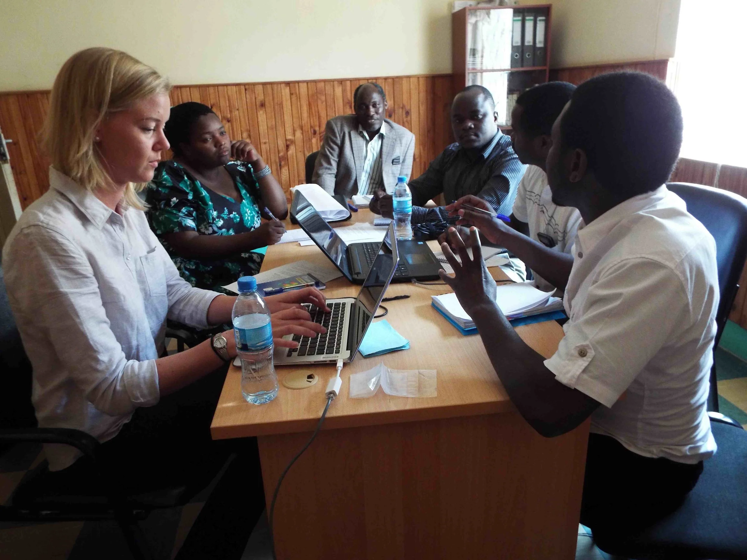 Panelists discuss and work through project implementation scenarios
