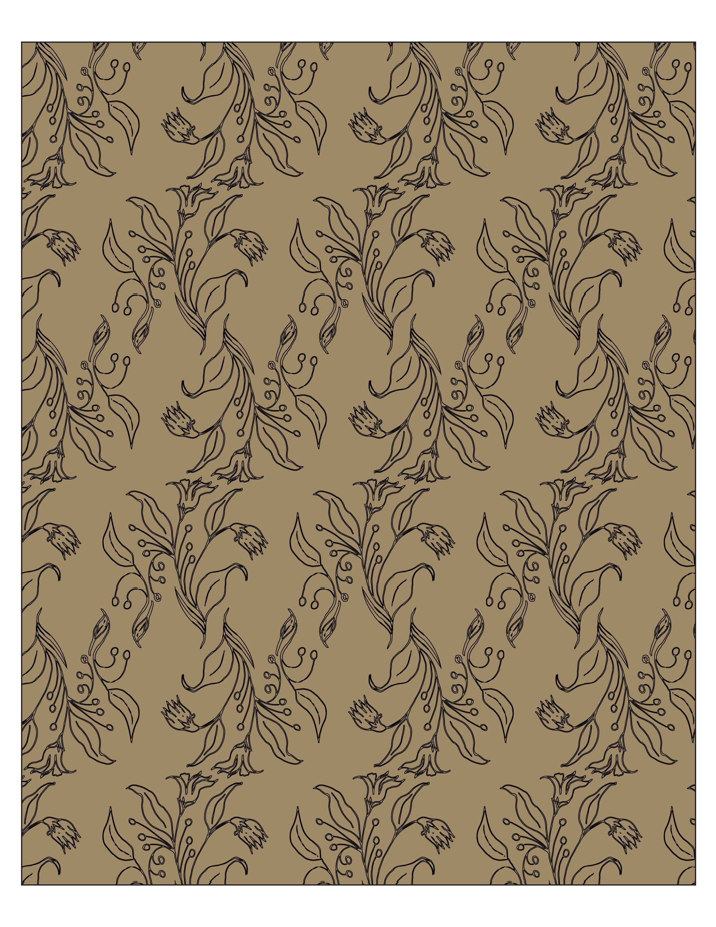 Diamond Floral Beige Pattern Print-01.jpg