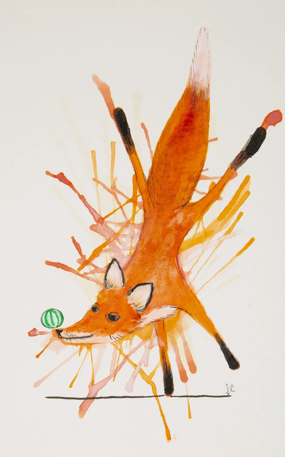A Well Balanced Fox