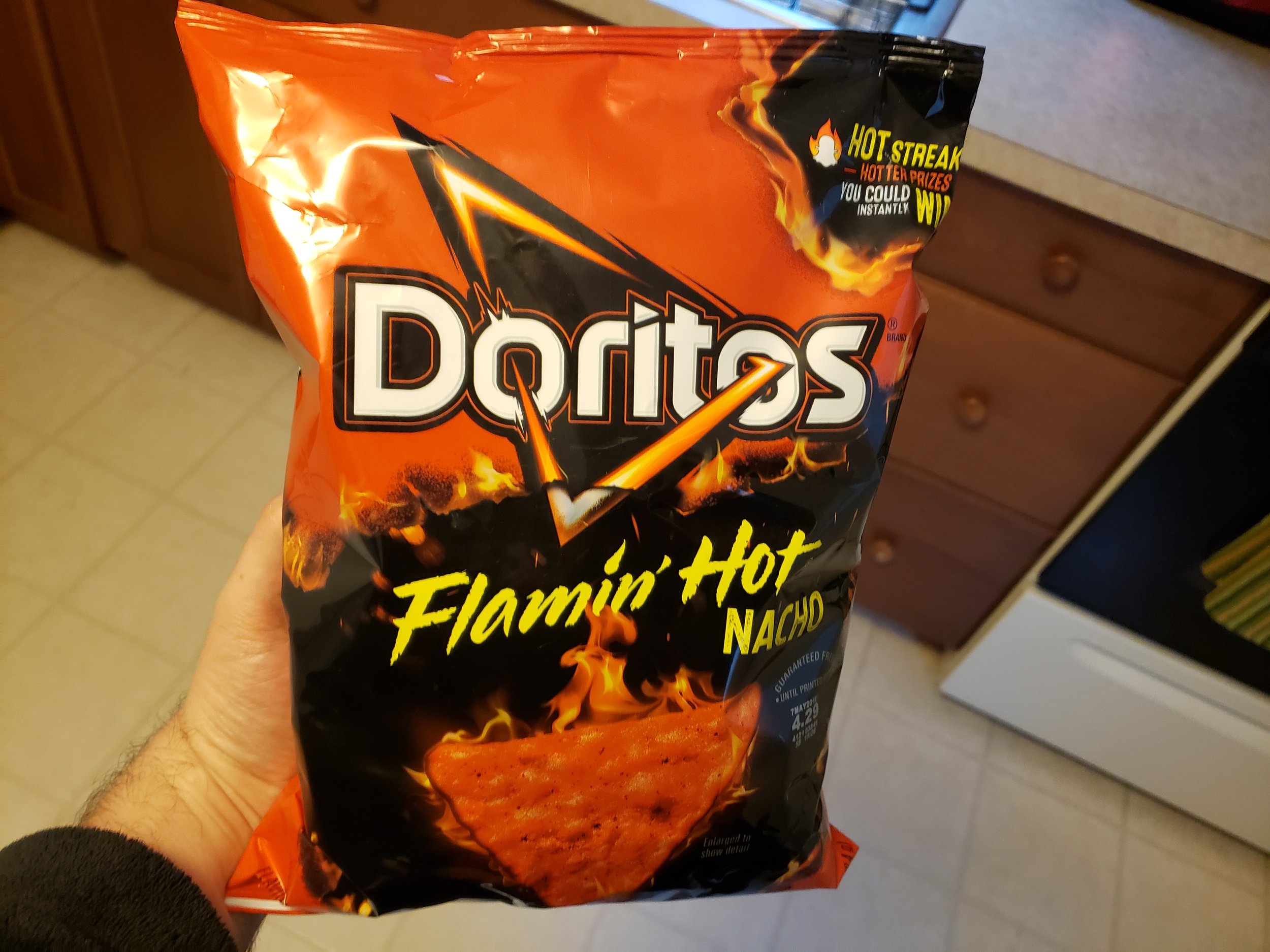 Review: Flamin' Hot Nacho Doritos — Nachonomics