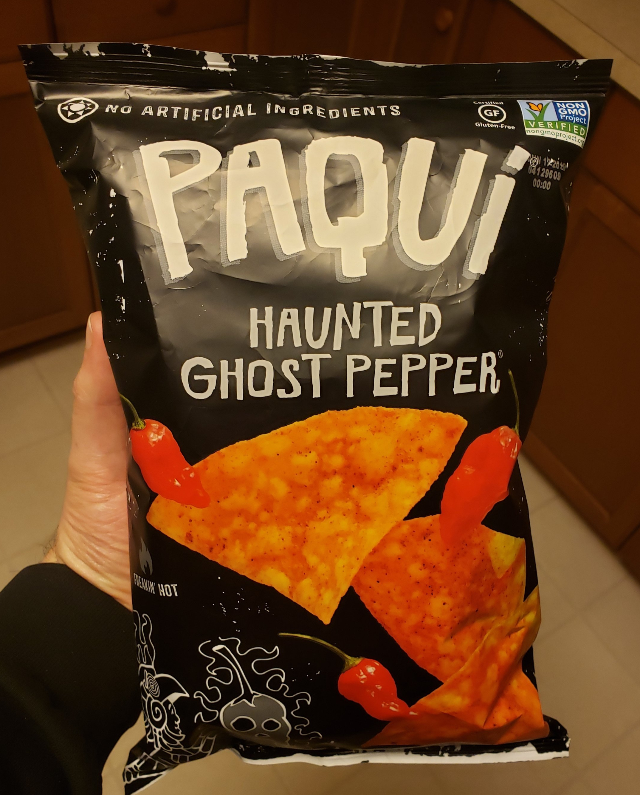 paqui haunted ghost pepper chips how hot