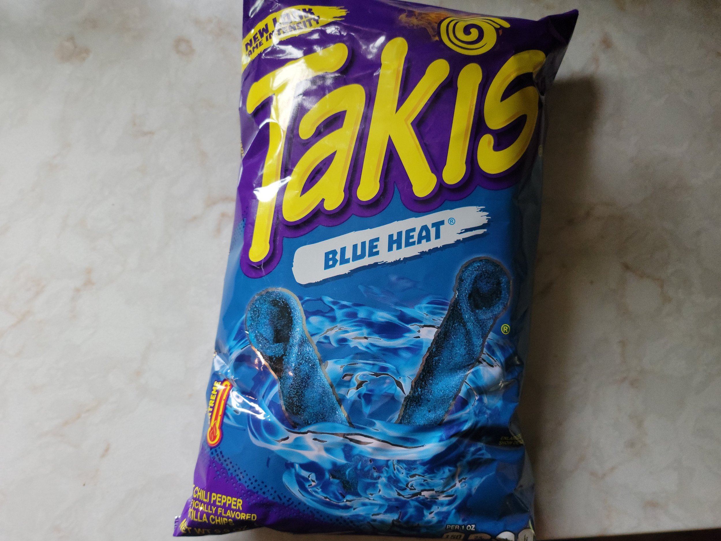 Takis blue heat Chips