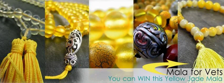 There is still time to win a Yellow Jade Wrist mala. Leave a comment on the blog... BEST YOU!