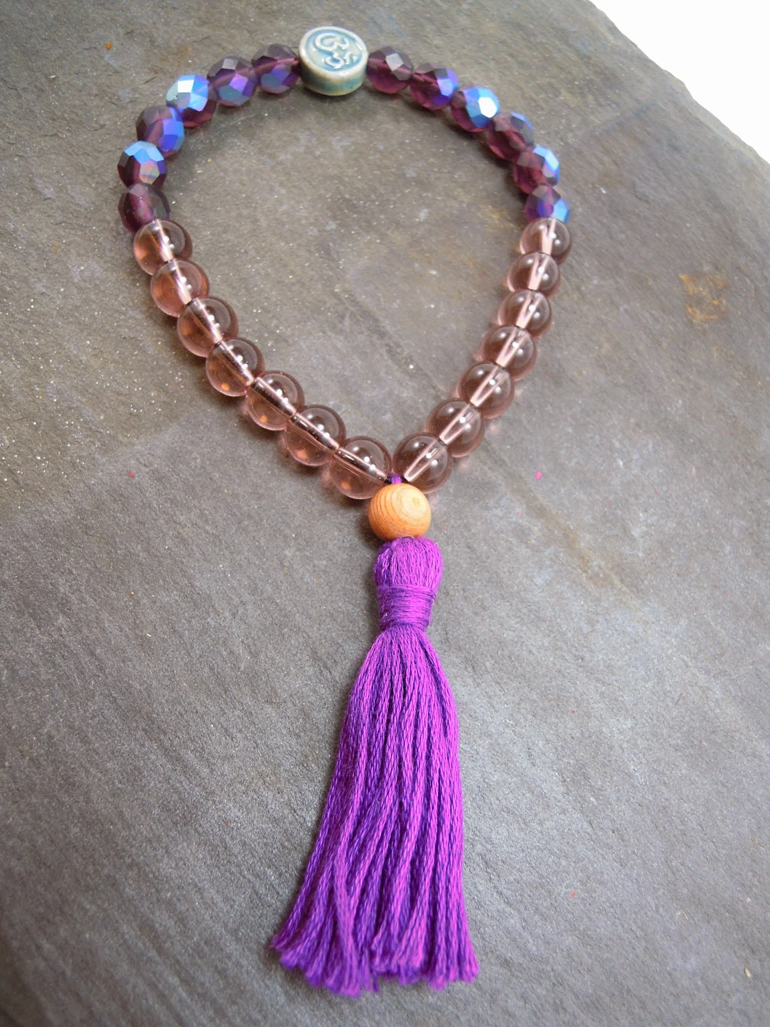 Sahaswara OM Wrist Mala