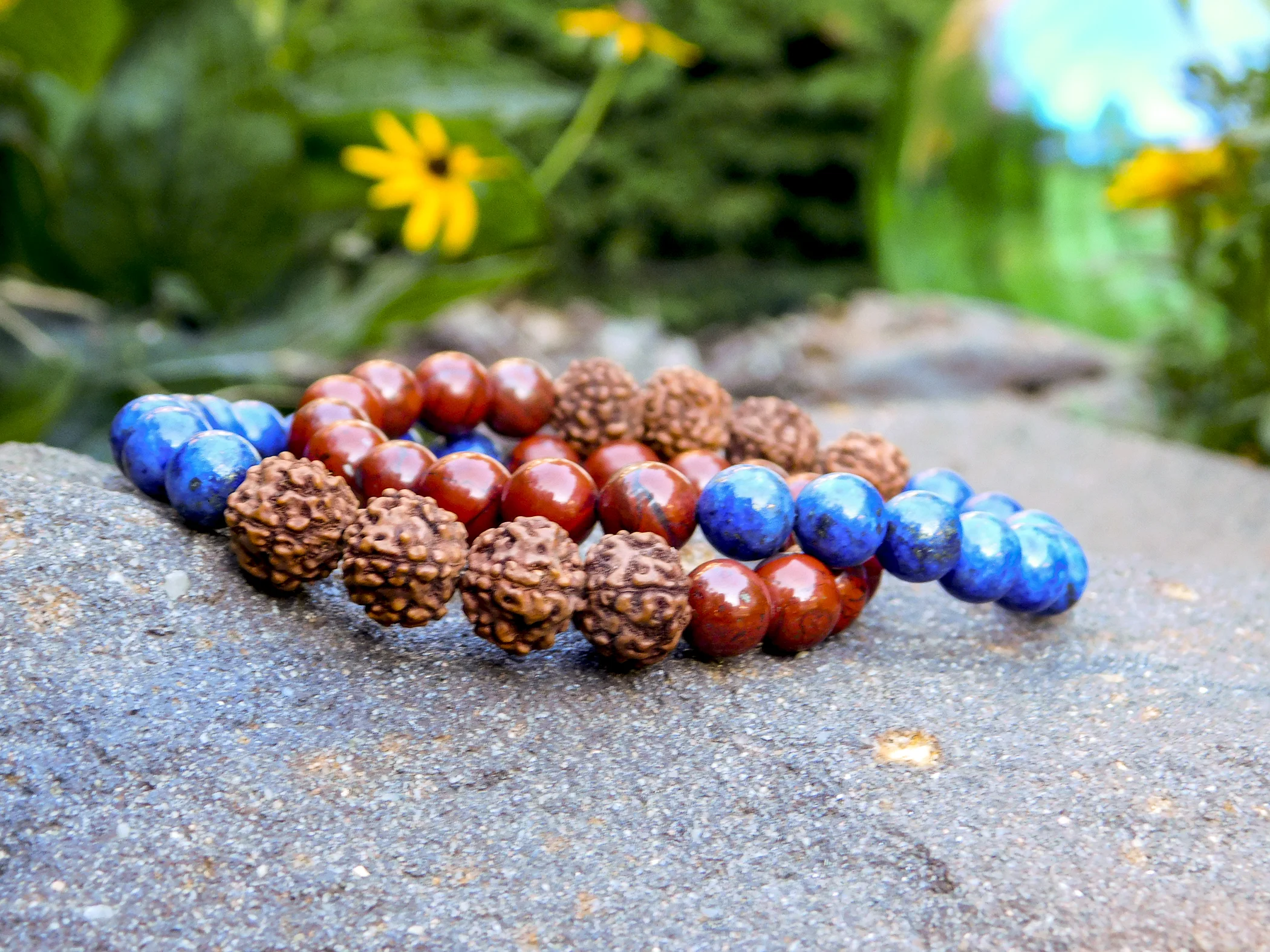 The Yoga for First Responders wrist mala is exclusive to YFFR! If you're interested in buying one, contact them directly with this link.