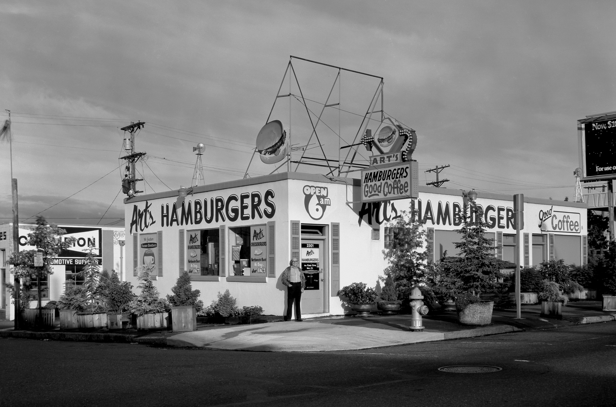 Al's Breakfast, Tacoma, Washington, 1985, ©Kelly Povo