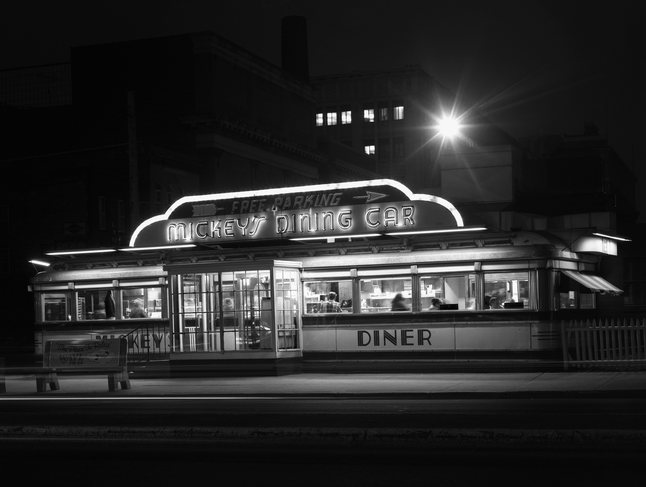 Mickey's Diner, St. Paul, MN 1982. ©Kelly Povo
