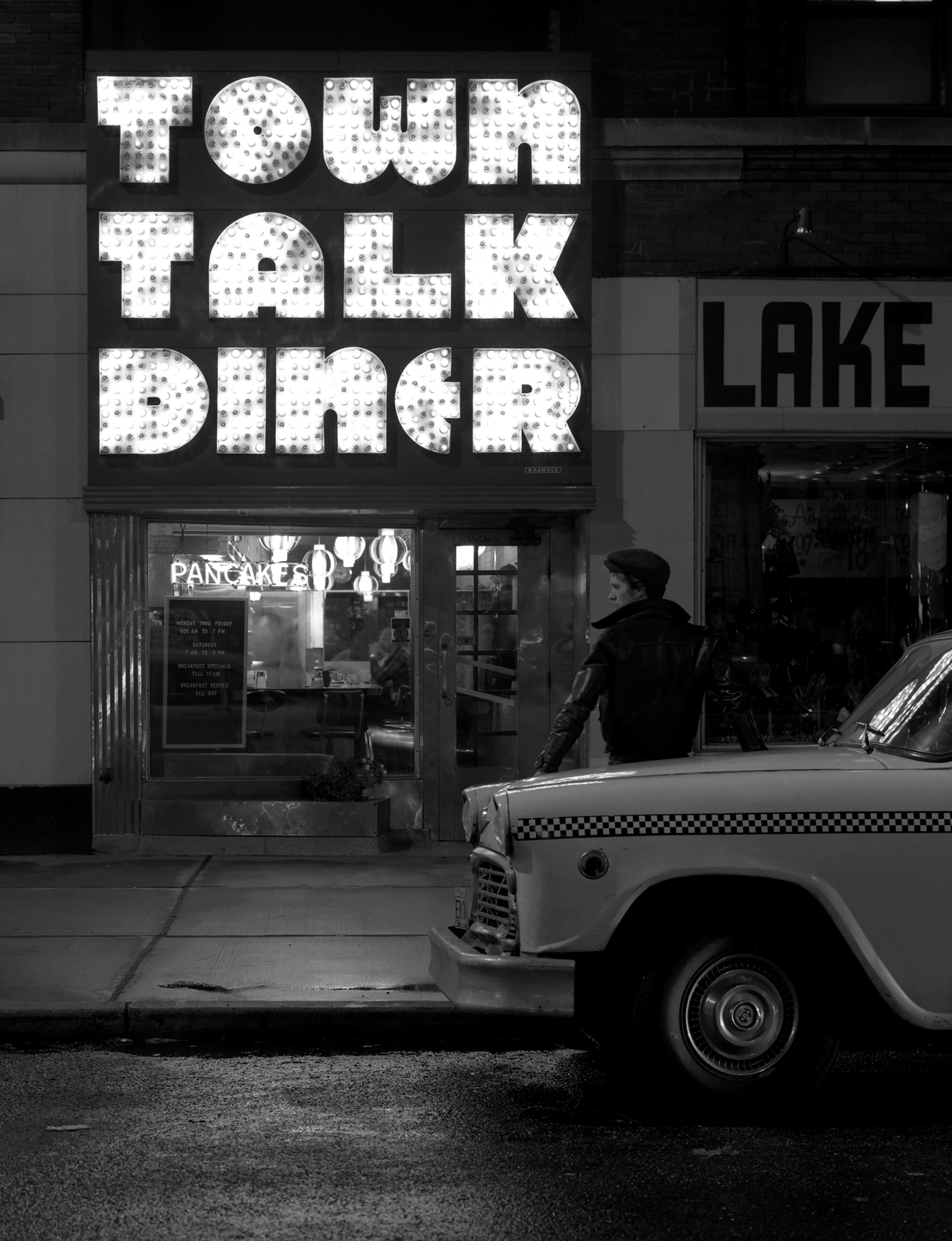 Town Talk Diner, Minneapolis, MN 1982. ©Kelly Povo