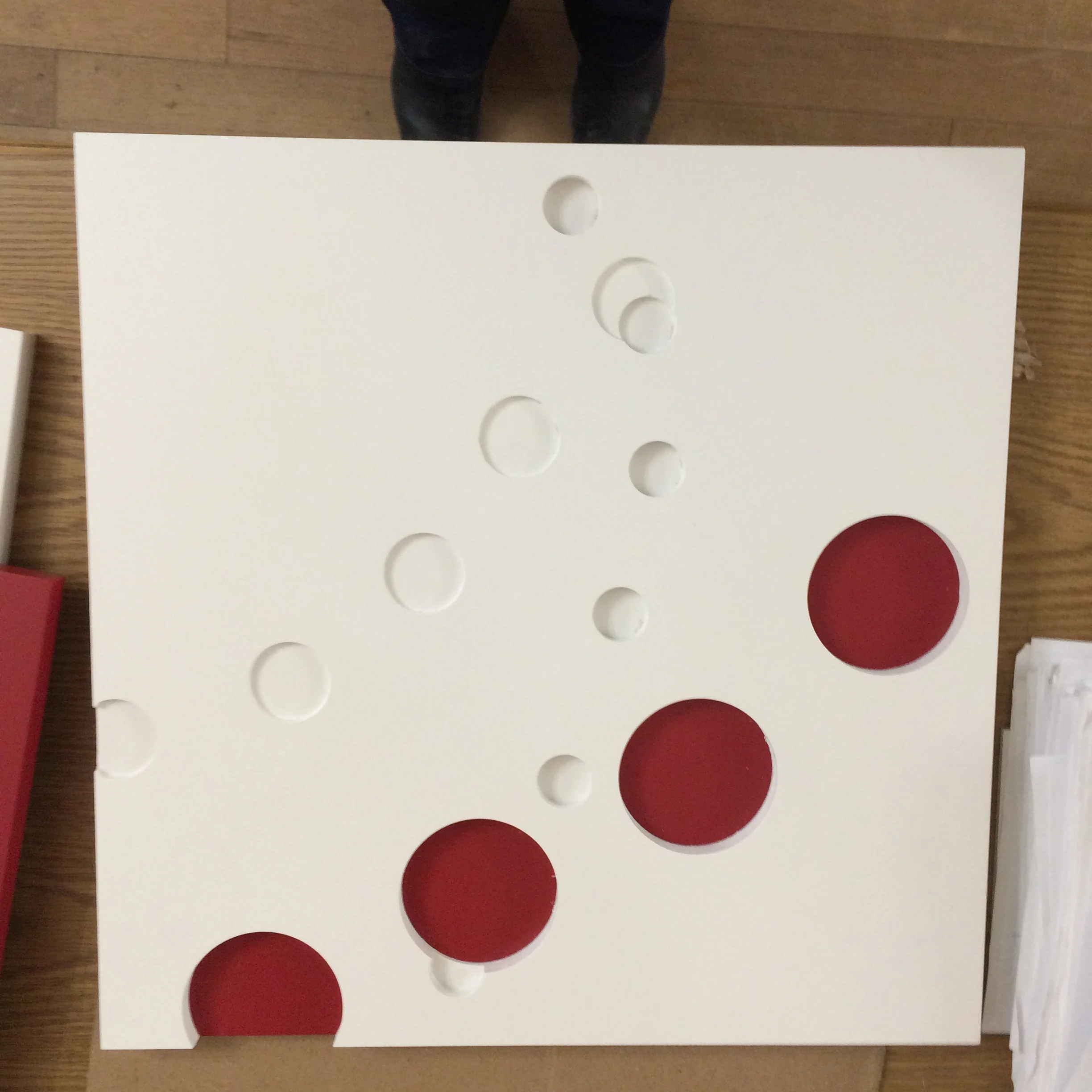 Cut files were then exported from Grasshopper into Rhino then sent to a CNC mill to cut out the finished panels.