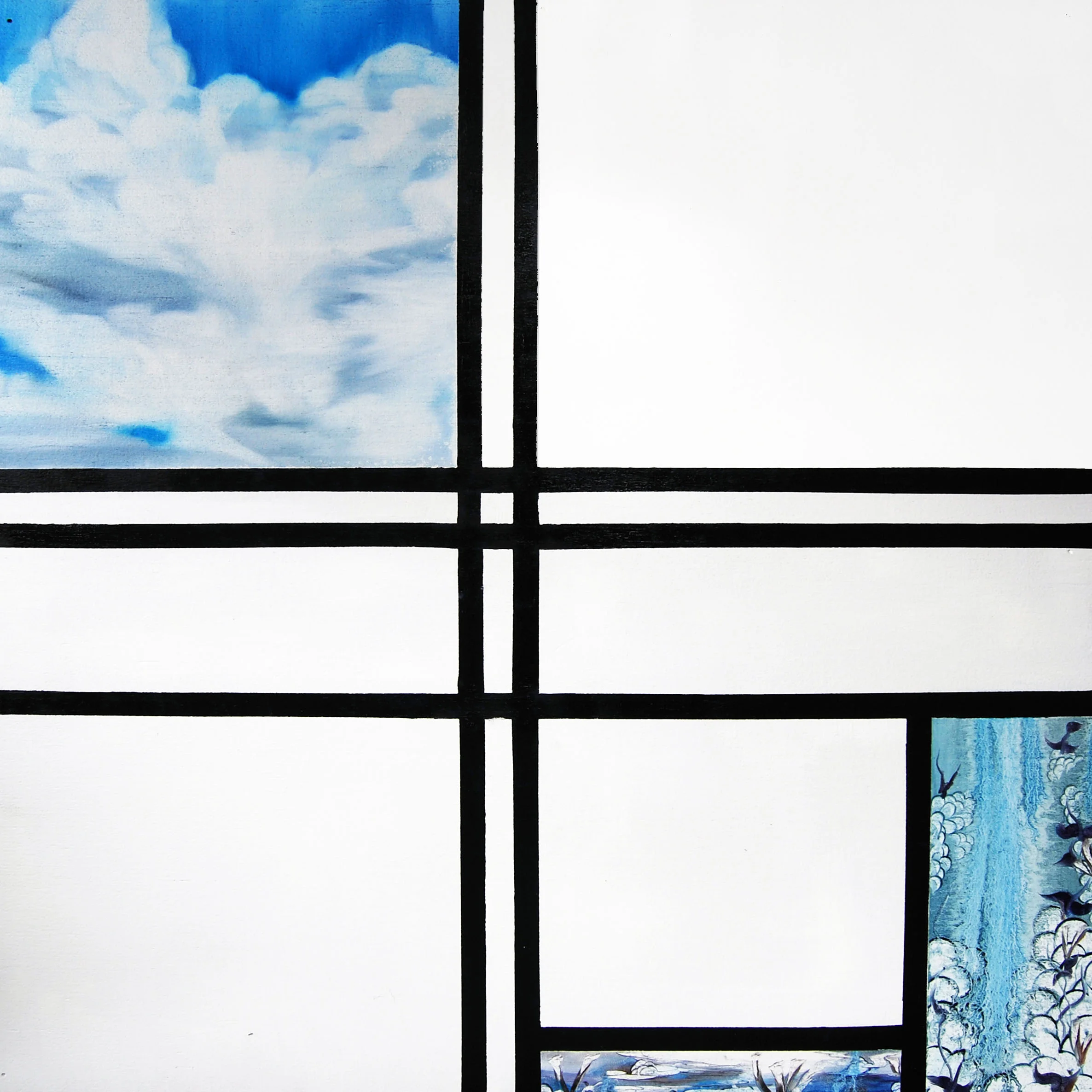 De-composition in blue No.1
