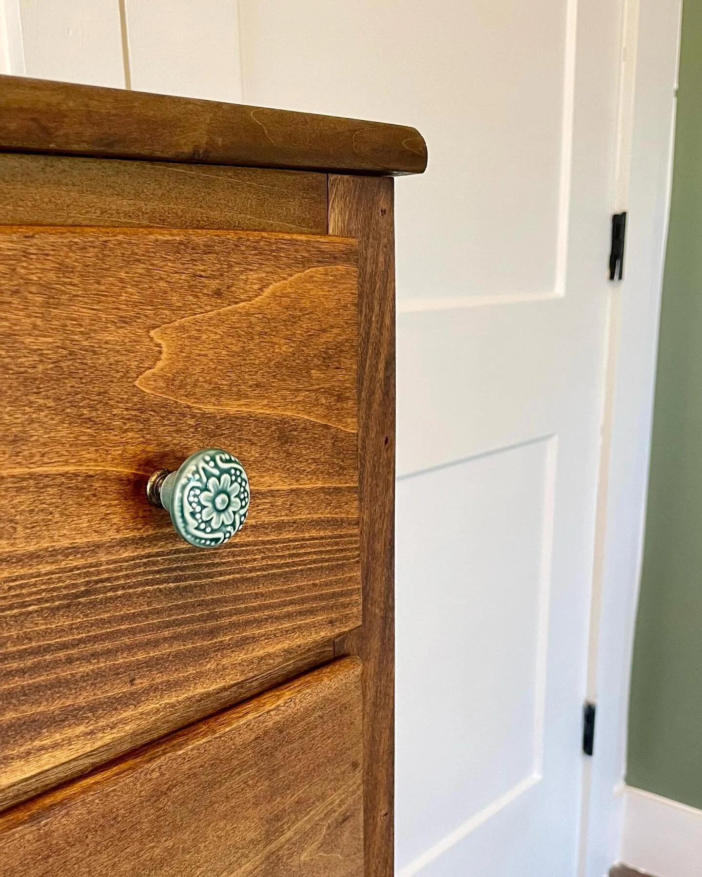 I have to brag about @austincpeters&hellip; He did such an amazing job restoring this 75 year old set of drawers for our nursery. We bought it for $50 off of Facebook marketplace and probably put in another $110 because the materials weren&rsquo;t ch