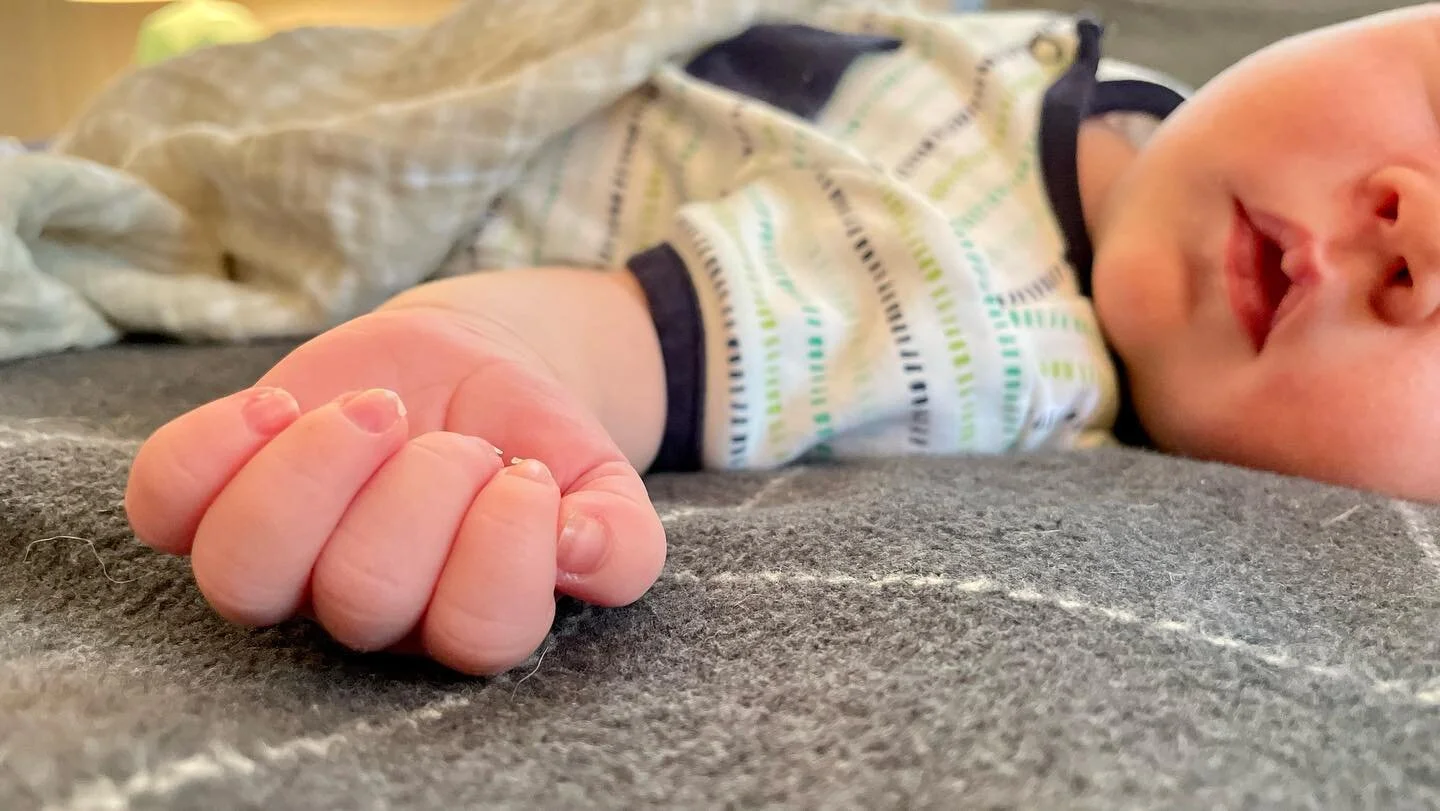 Obsessed with this little dude. 

We are so lucky he&rsquo;s ours and so grateful to all of our friends and family who&rsquo;ve helped us out and fed us during this transition into parenthood. We can&rsquo;t thank you all enough! And an especially bi