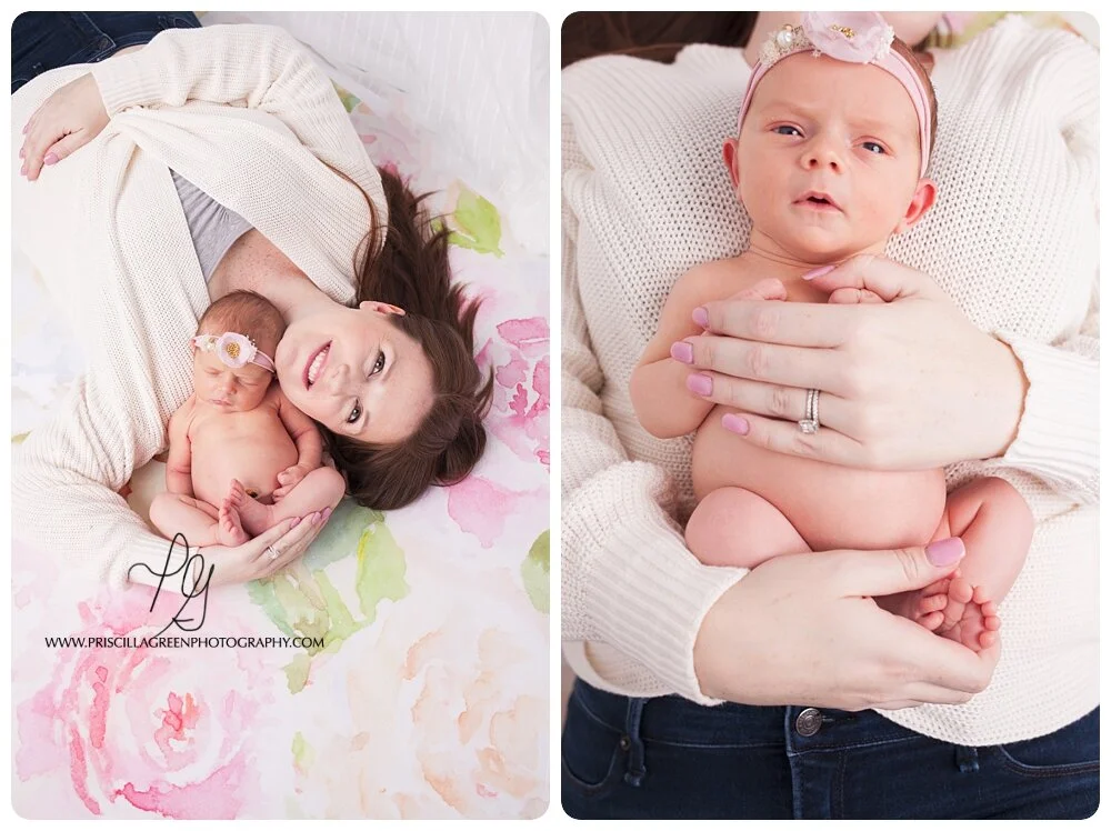 Charlotte Newborn Photographer | Studio session Baby K