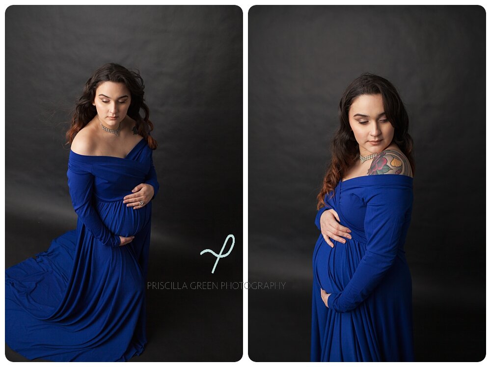 Charlotte Maternity Studio | Stunning Mom to be K | Priscilla Green ...