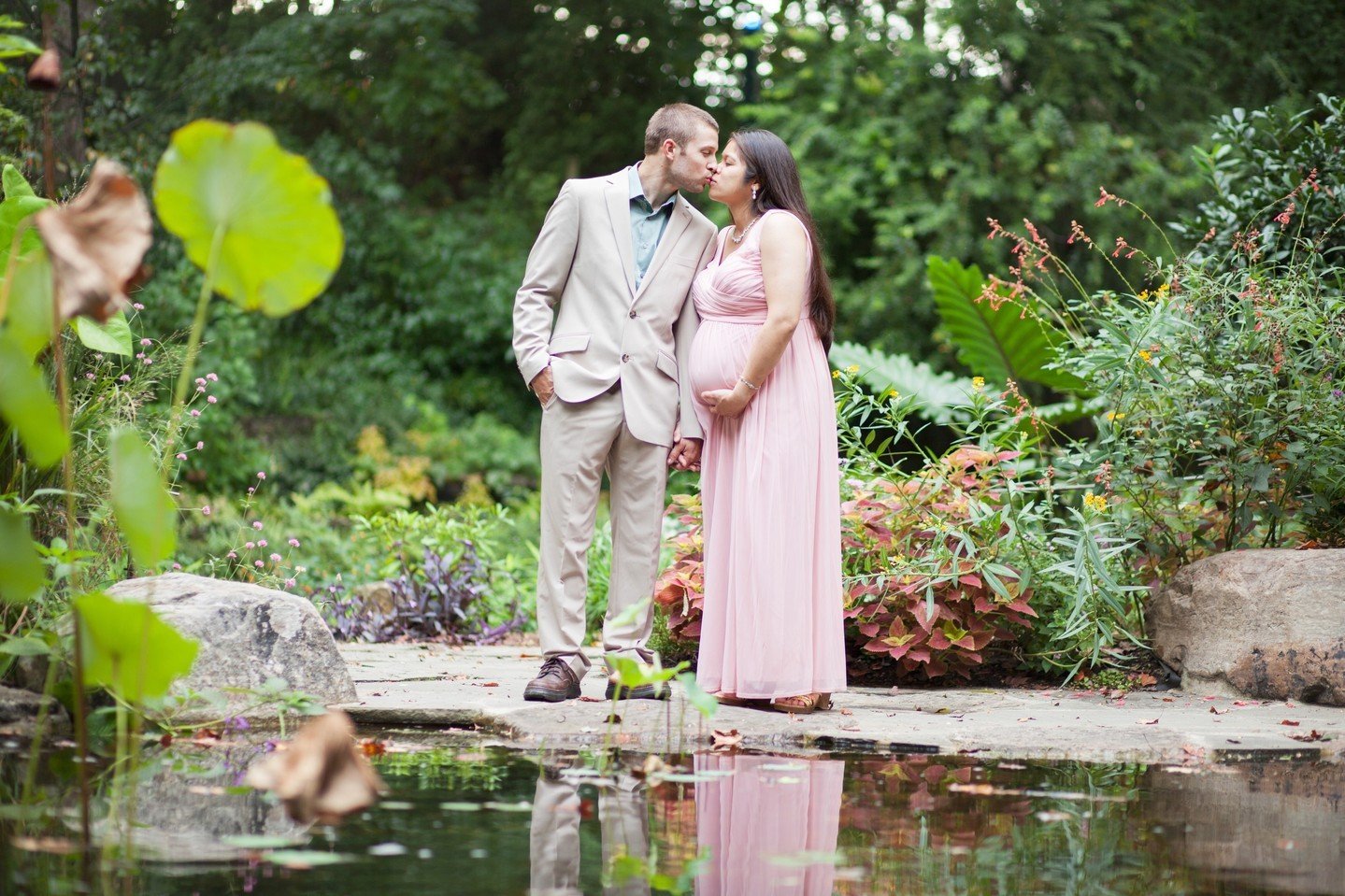 We share a lot of studio photography because we love it so much! But we do photograph on location as well. ⁠
⁠
Sharing this sweet and happy couple.⁠
⁠
Best time is in the morning for these soft colors.⁠
Book your session online⁠
⁠
#gardenphotoshoot #