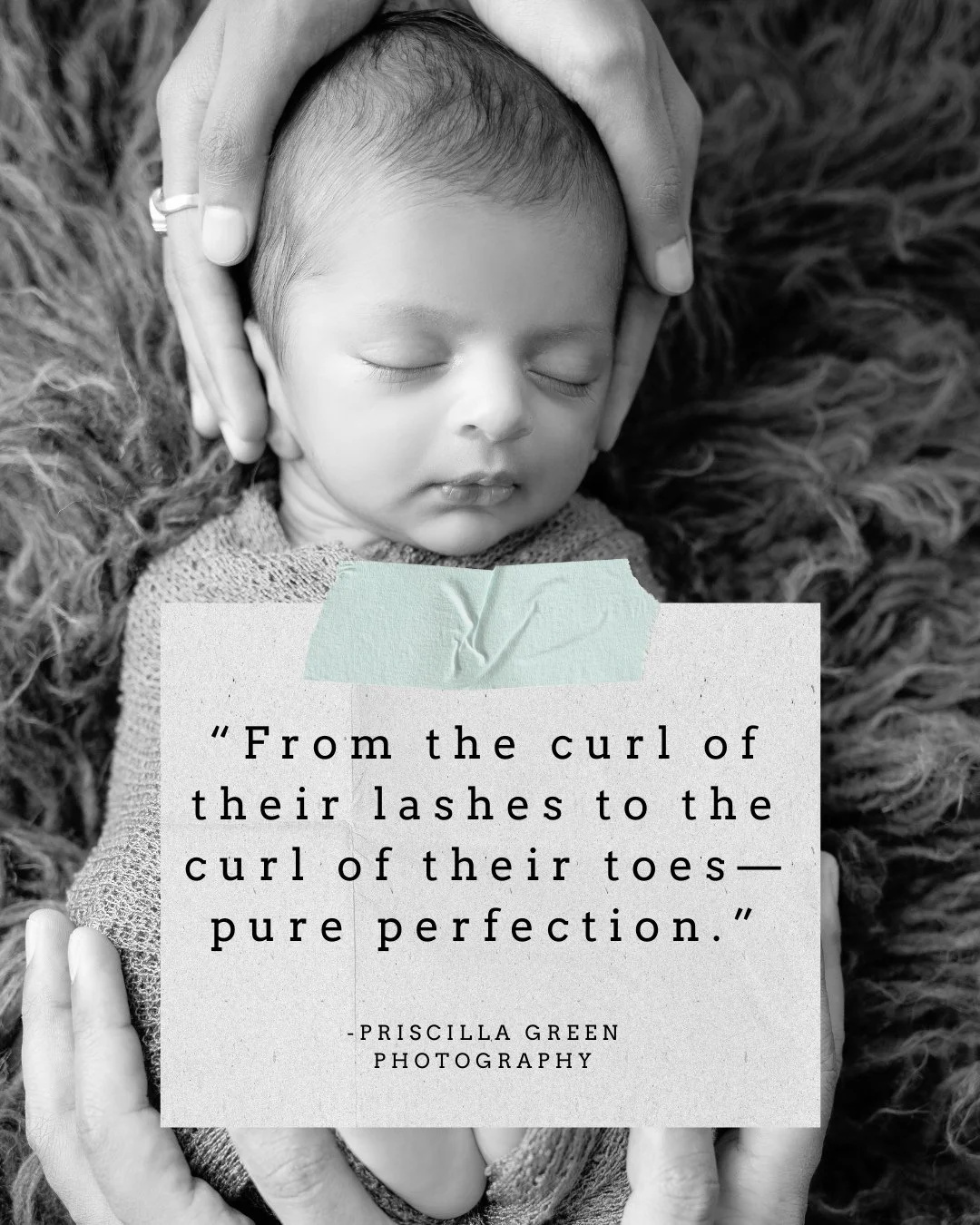 &ldquo;From the curl of their lashes to the curl of their toes&mdash;pure perfection.&quot;⁠
⁠
It&rsquo;s the little details we never want to forget&mdash;the ones that change so quickly but mean the most. That&rsquo;s why I love capturing newborns i