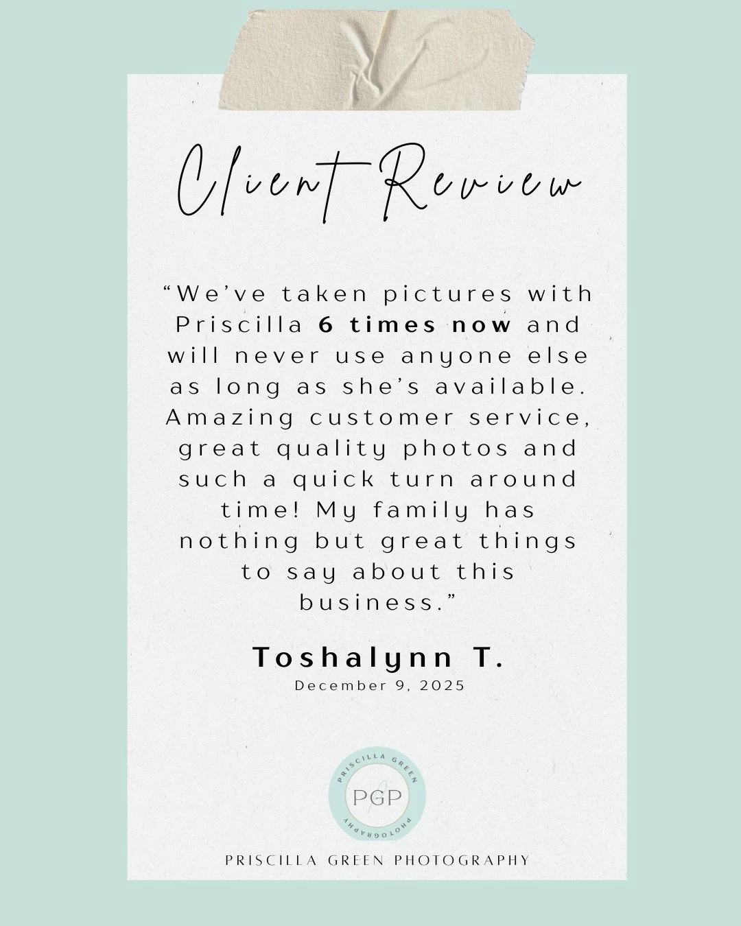 We love working with our clients and capturing sweet memories! Our hope is to capture your vision and make it a beautiful experience. ⁠
⁠
To all of our clients, thank you for allowing us to do what we love and love what we do!✨️