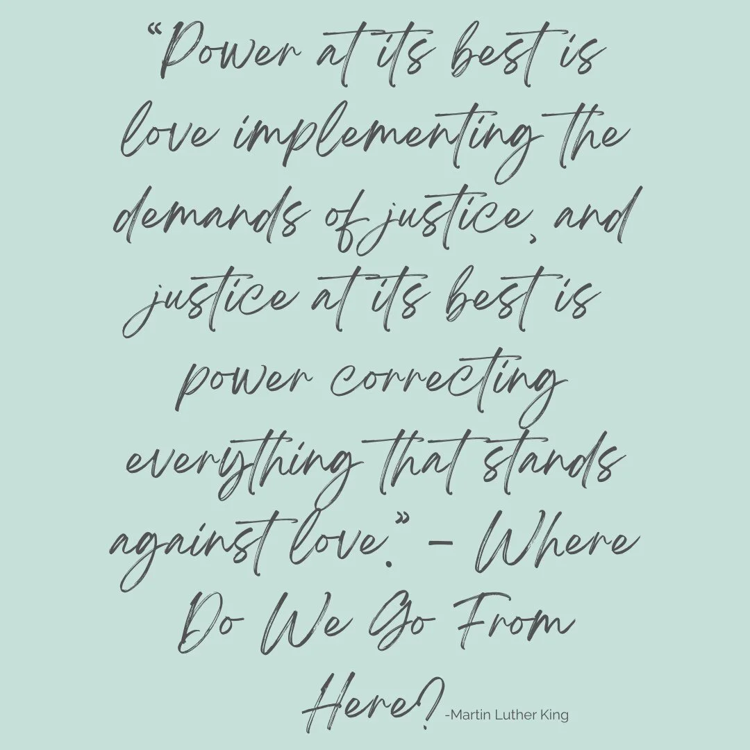 Honoring Martin Luther King Jr today.
We stand for love &amp; peace.

&ldquo;Power at its best is love implementing the demands of justice, and justice at its best is power correcting everything that stands against love.&rdquo; &ndash; Where Do We Go