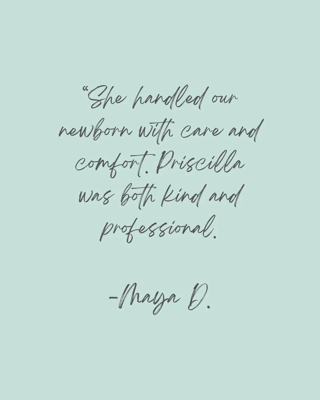 Thank you so much Maya for trusting me to capture your beautiful family! ⁠
...⁠
"My family and I were referred to Priscilla from a friend who did a maternity shoot with her last year. Working with her was both safe and enjoyable. She handled our