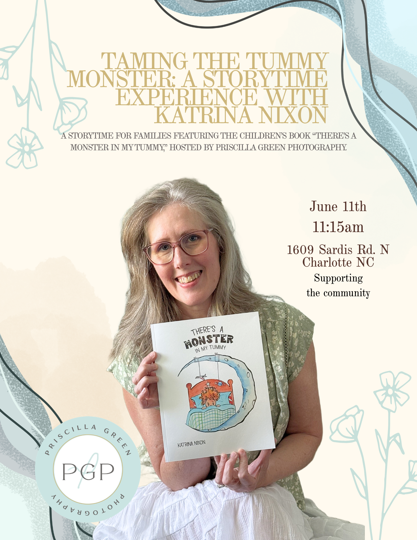 Taming the Tummy Monster: A Storytime Experience with Katrina Nixon