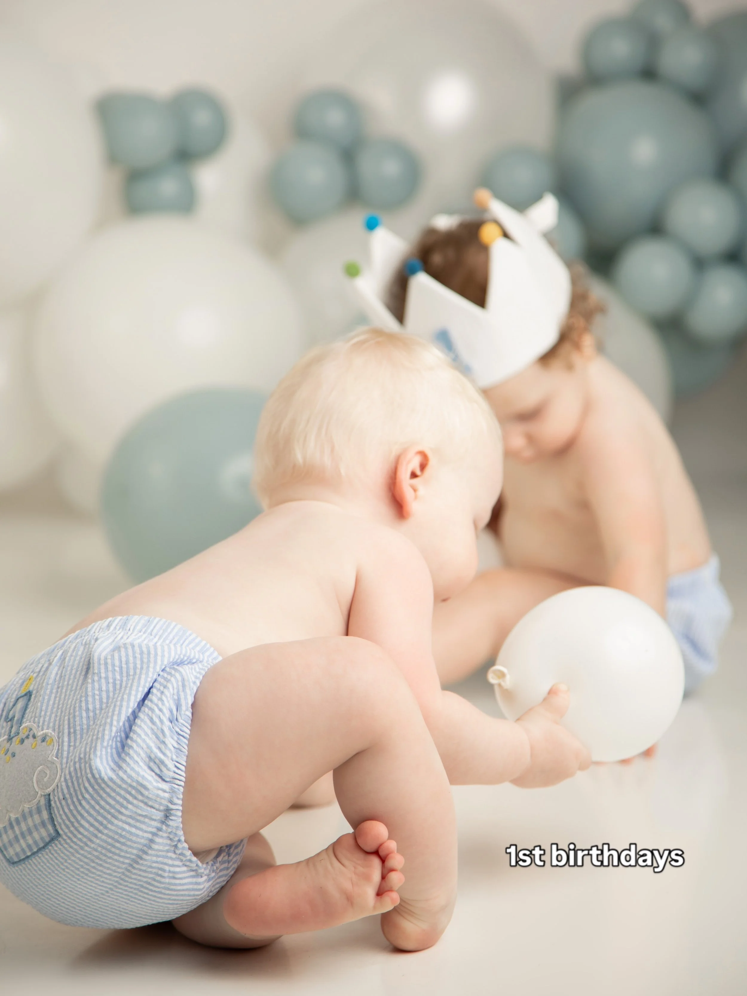 First birthdays double the sweetness. BOYS. These two were so much fun to capture and celebrate. No boring jobs here 🤣📸

It is an honor to capture full circle from newborn now to officially 1. Congratulations Mom &amp; Dad you did it! First birthda