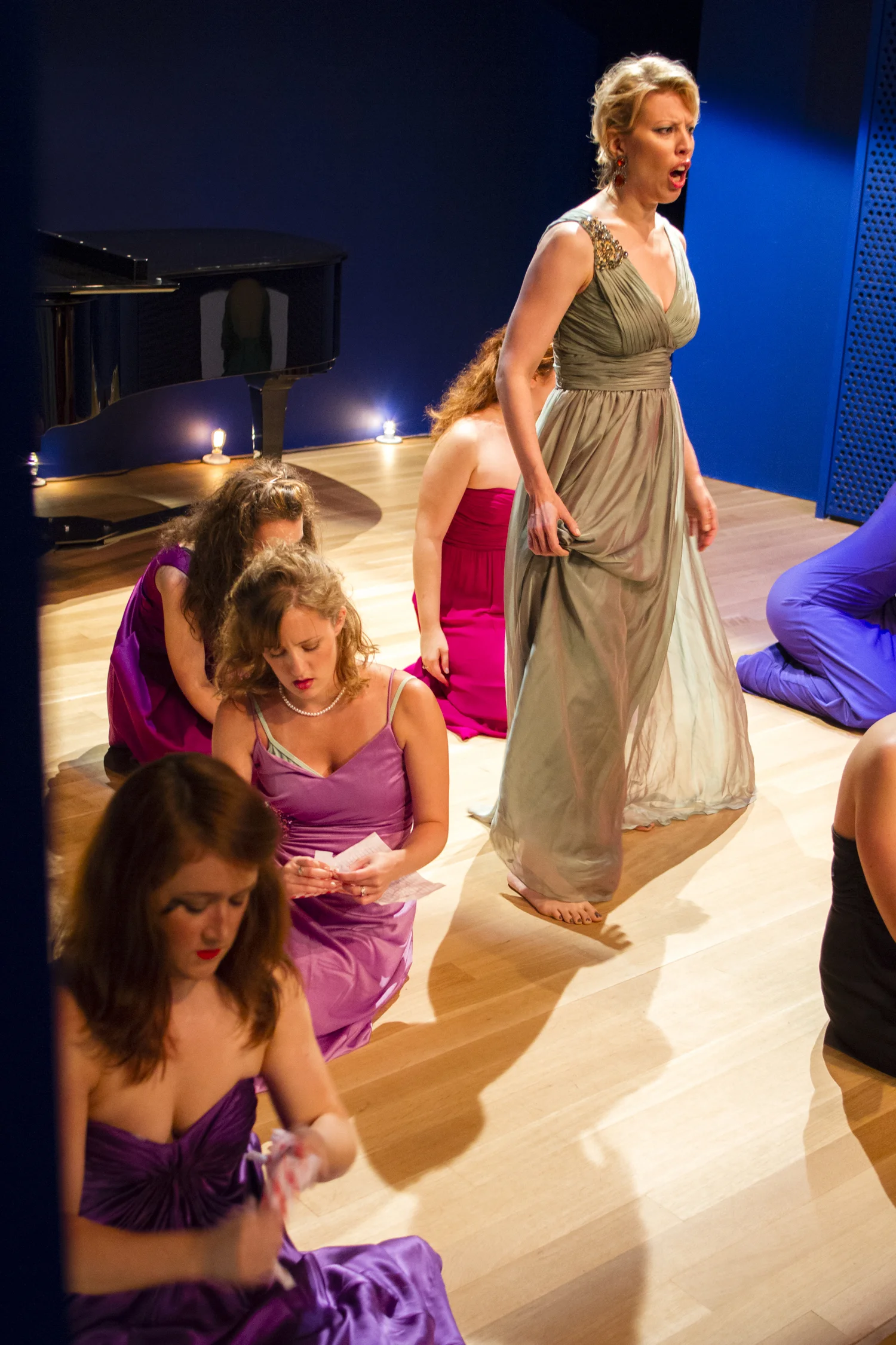 From left: Julie Farina, Sara Misch, Jessi St. George, Kathleen Grace Fiori & Beverly Love. Photo by Shehab Hossain