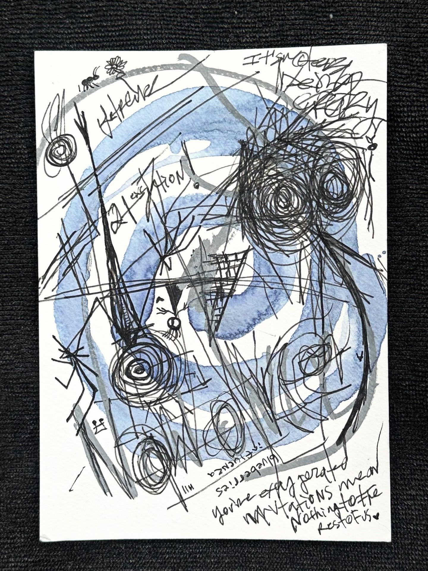 Your Exaggerated Mutations Mean Nothing To The Rest Of Us // $20 OBO // abcorduroy.com // #art #magic #comics